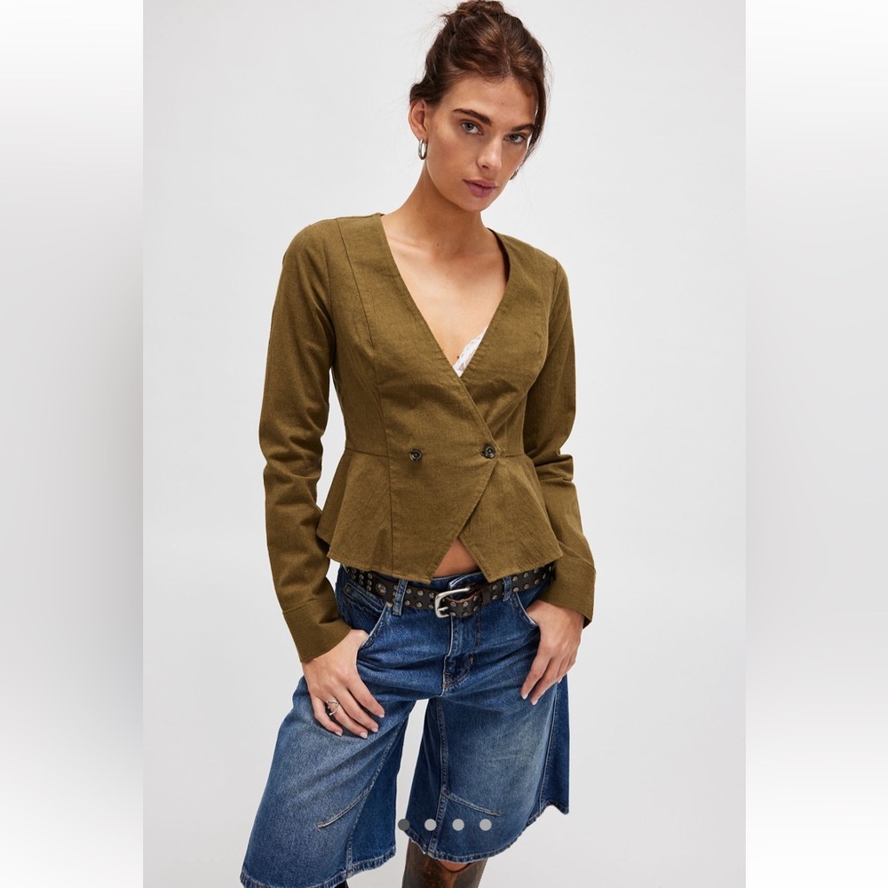 Free people city life blouse